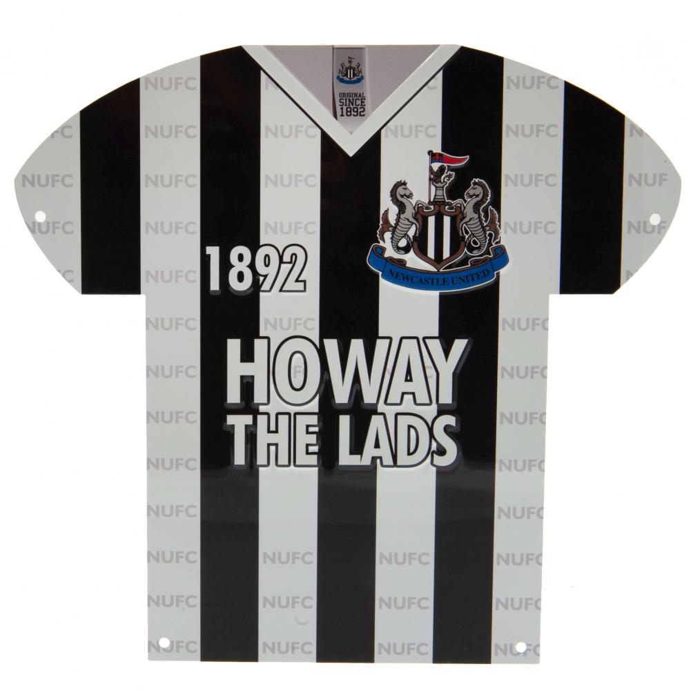 View Newcastle United FC Metal Shirt Sign information
