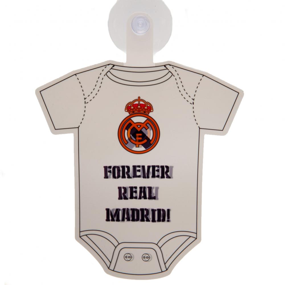 View Real Madrid FC Baby On Board Sign information