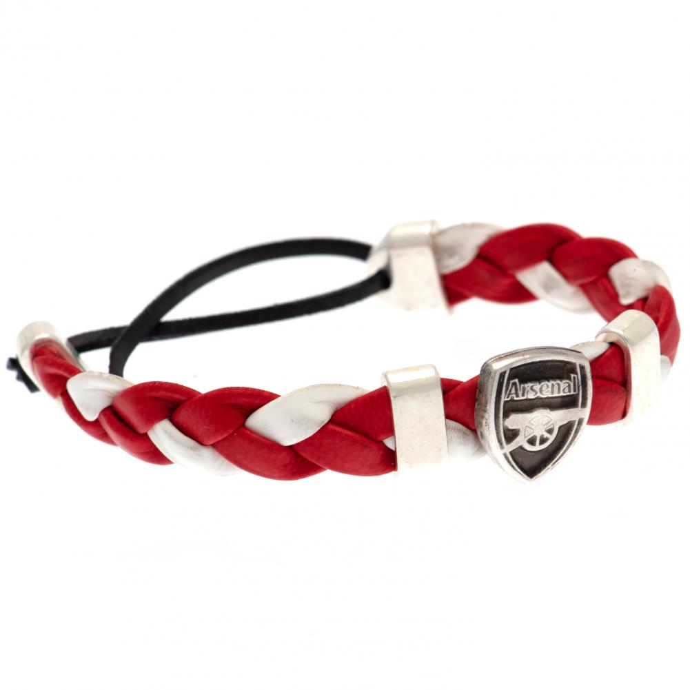 View Arsenal FC PU Slider Bracelet information