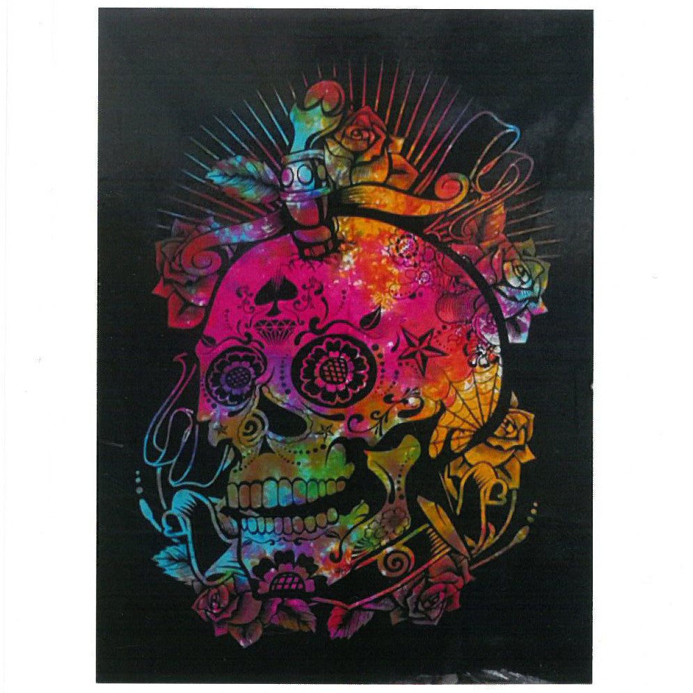 View Cotton Wall Art Day of the Dead Skull information
