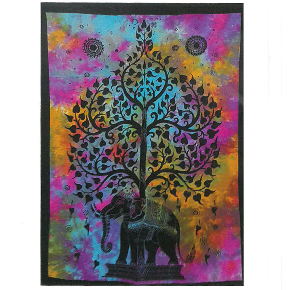 View Cotton Wall Art Elephant Tree information