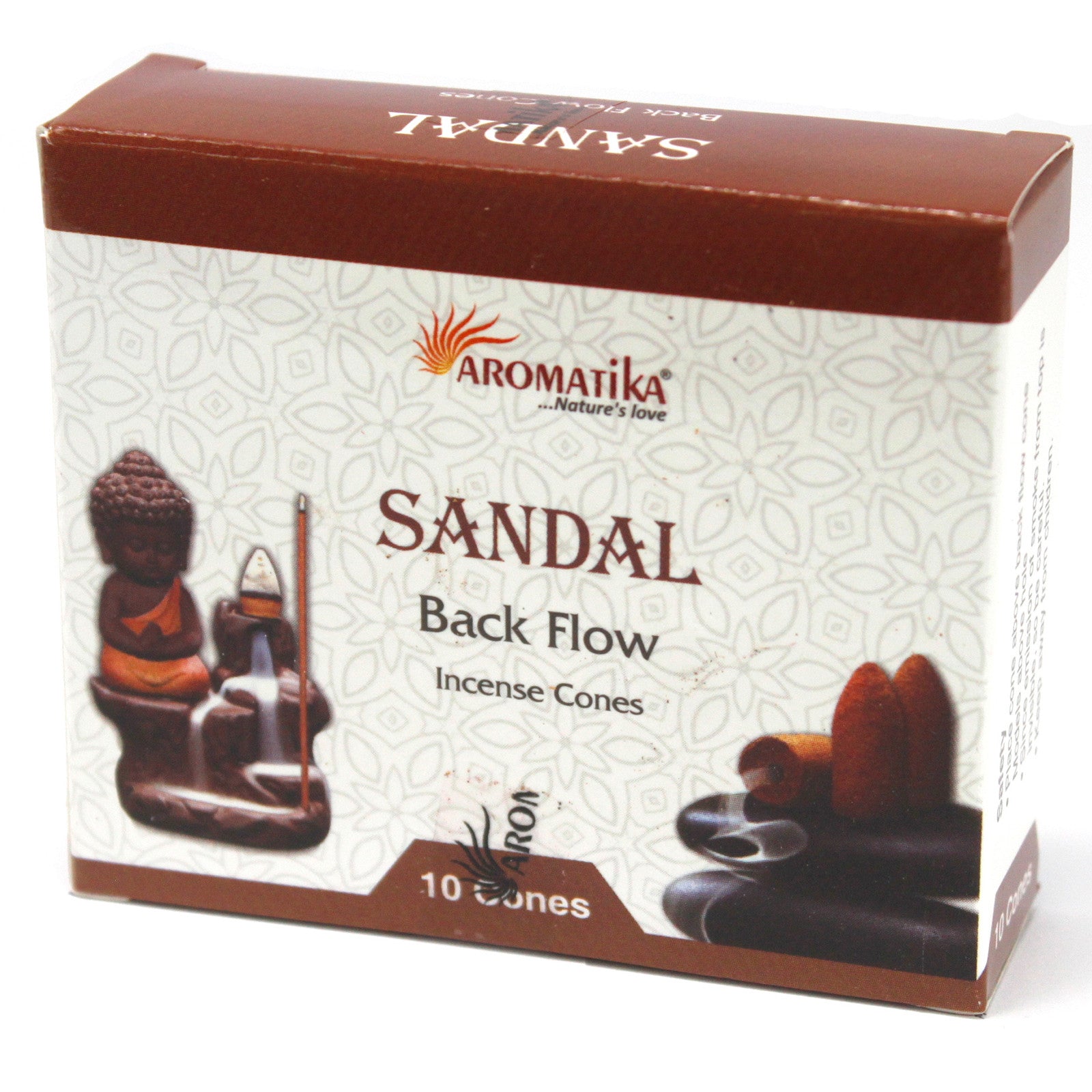 View Aromatica Backflow Incense Cones Sandalwood information