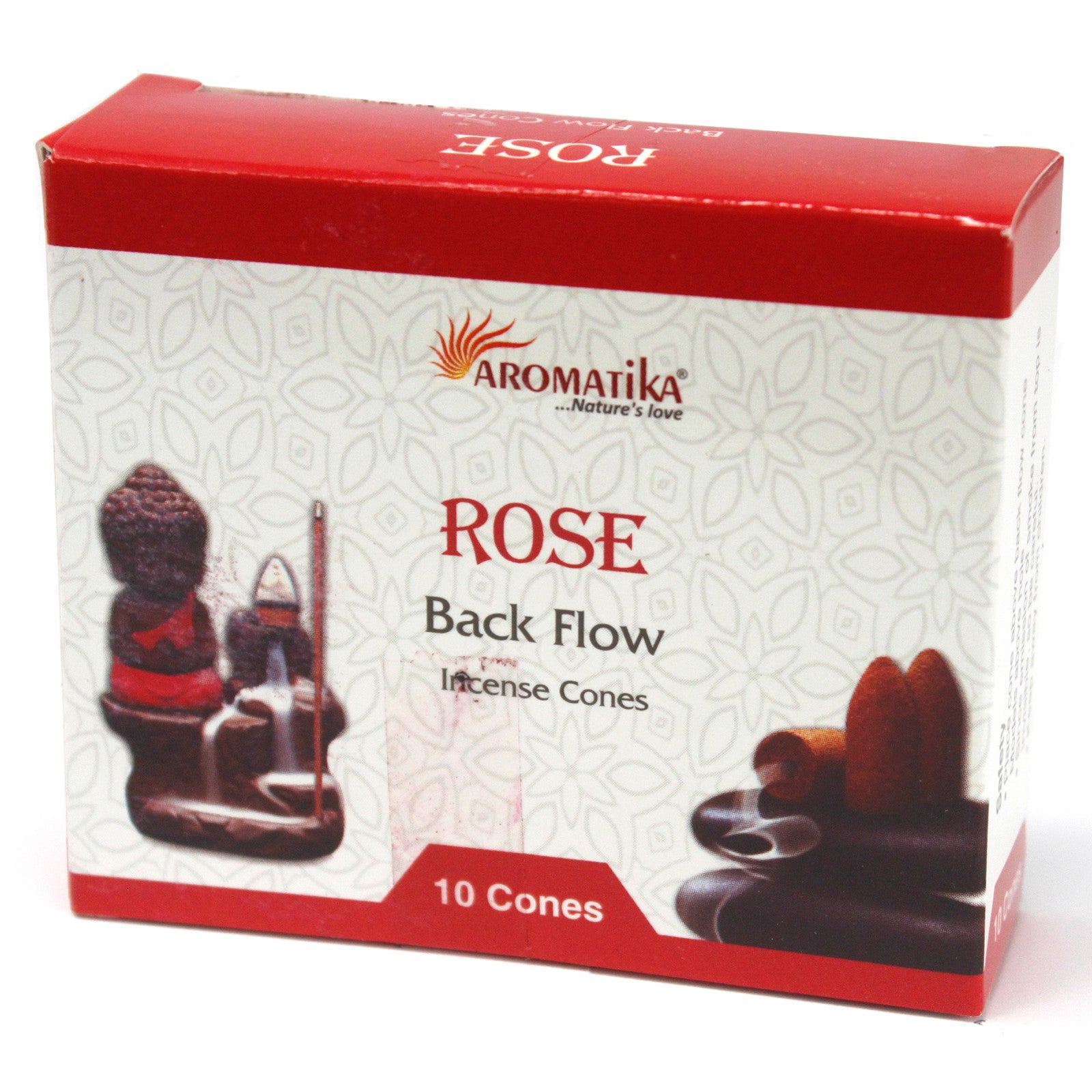 View Aromatica Backflow Incense Cones Rose information