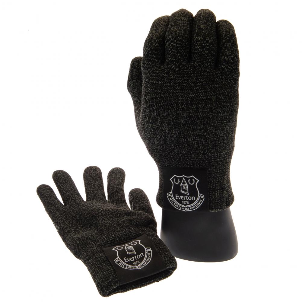 View Everton FC Luxury Touchscreen Gloves Youths information