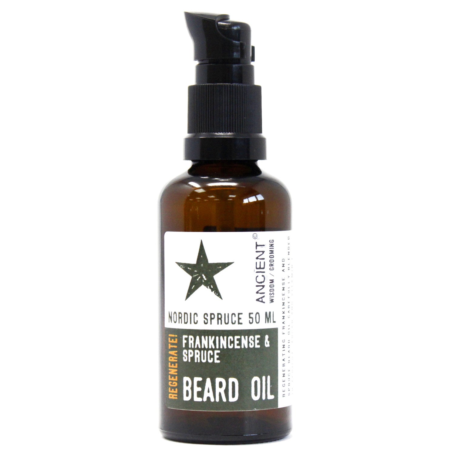 View 50ml Beard Oil Nordic Spruce Regenerate information