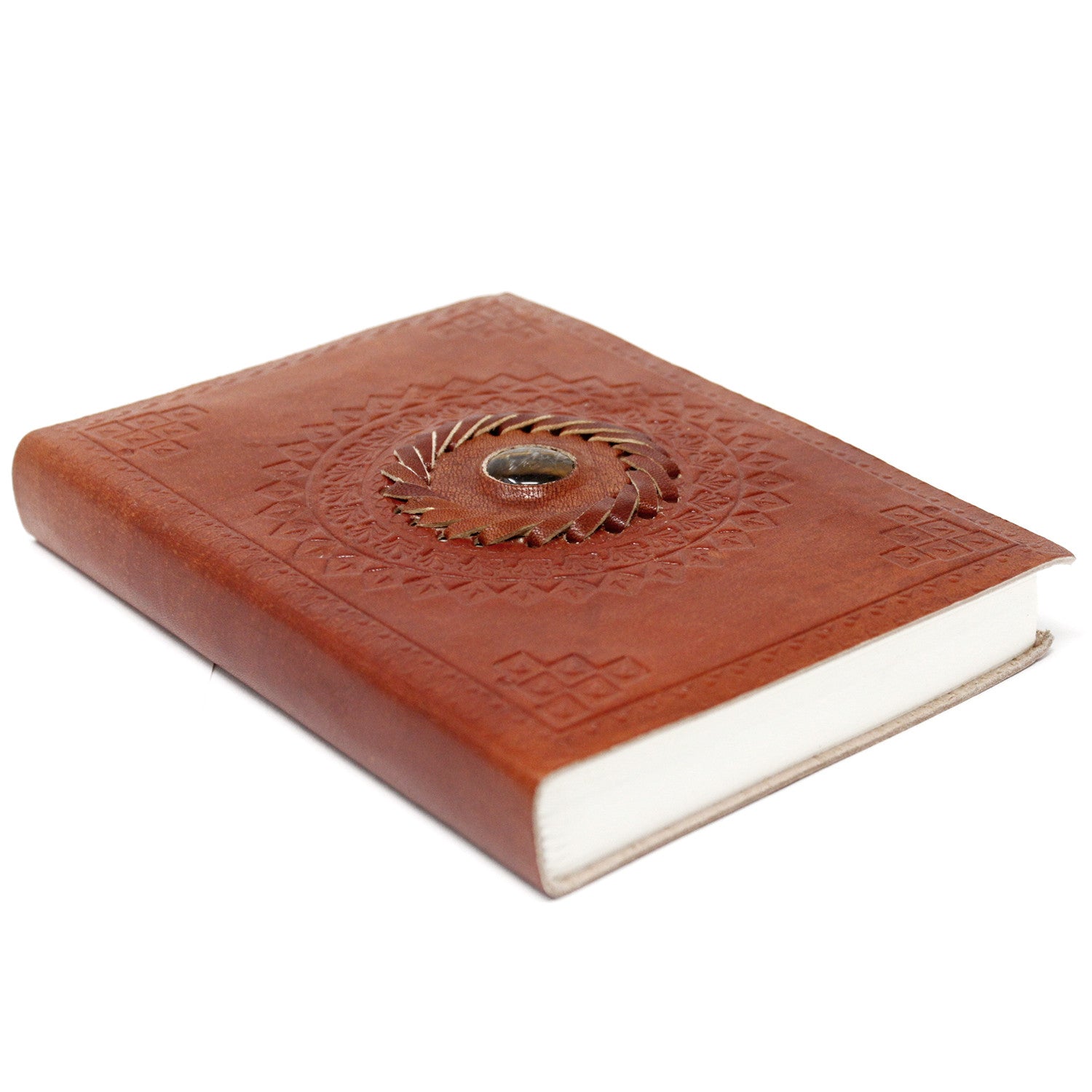 View Leather Tigereye Notebook 7x5 information