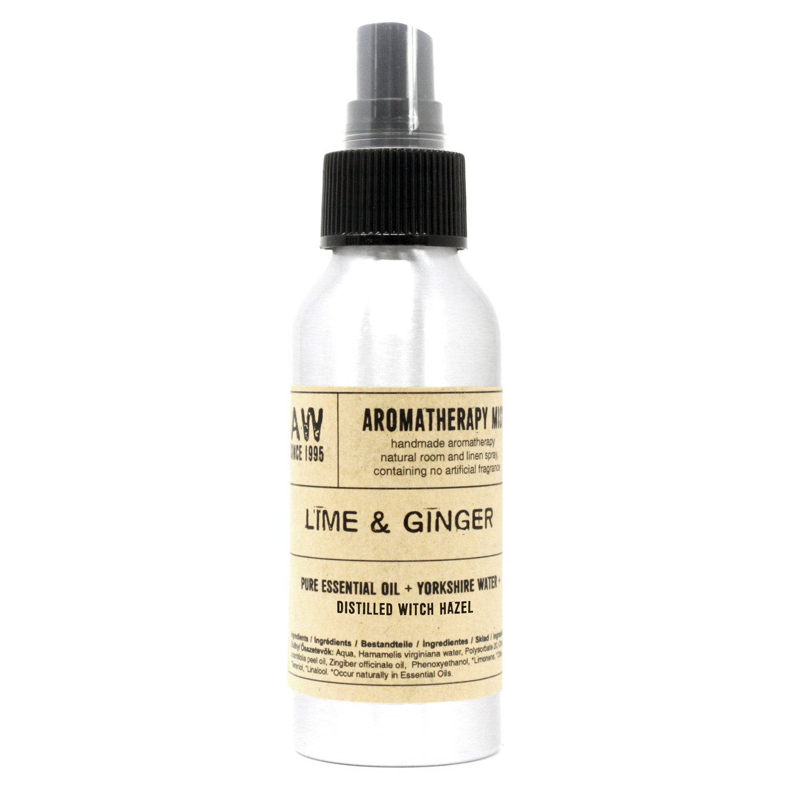 View 100ml Essential Oil Mist Lime Ginger information