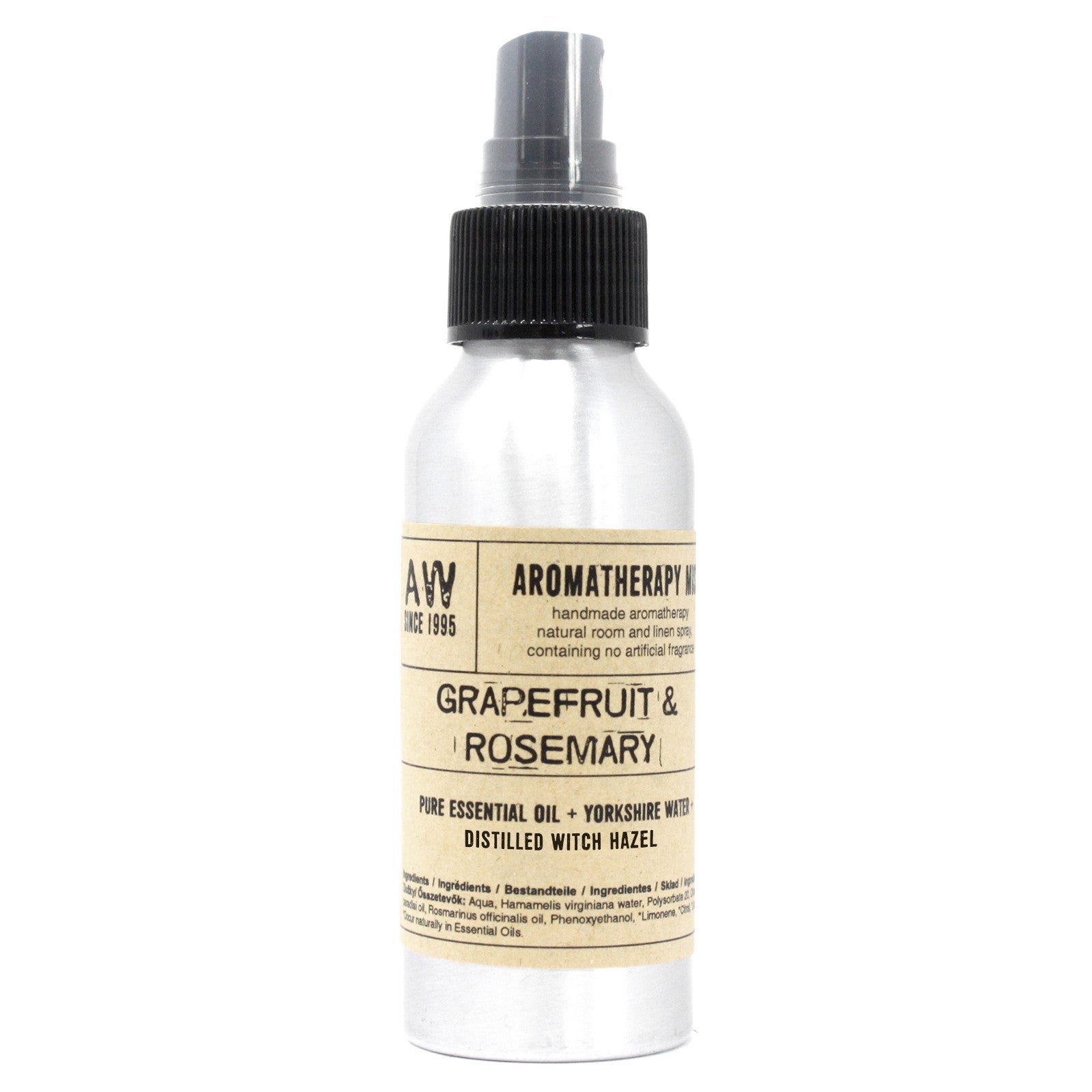 View 100ml Essential Oil Mist Graperfruit and Rosemary information