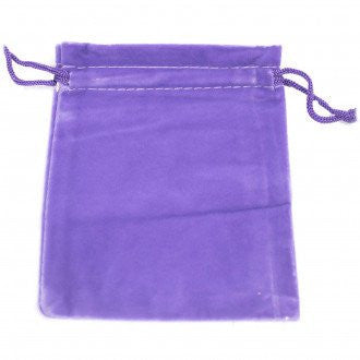 View Quality Velvet Pouch Purple 10x12cm information