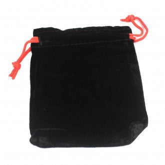 View Quality Velvet Pouch Black 10x12cm information