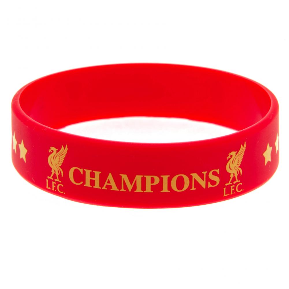 View Liverpool FC Champions Of Europe Silicone Wristband information