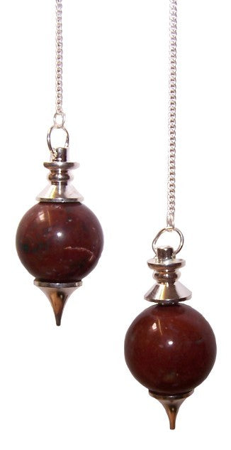 View Sphere Pendulums Red Jasper information