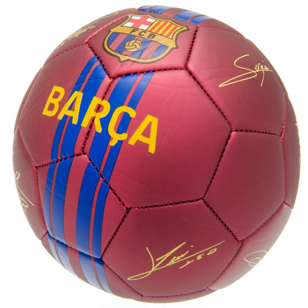 View FC Barcelona Football Signature MT information