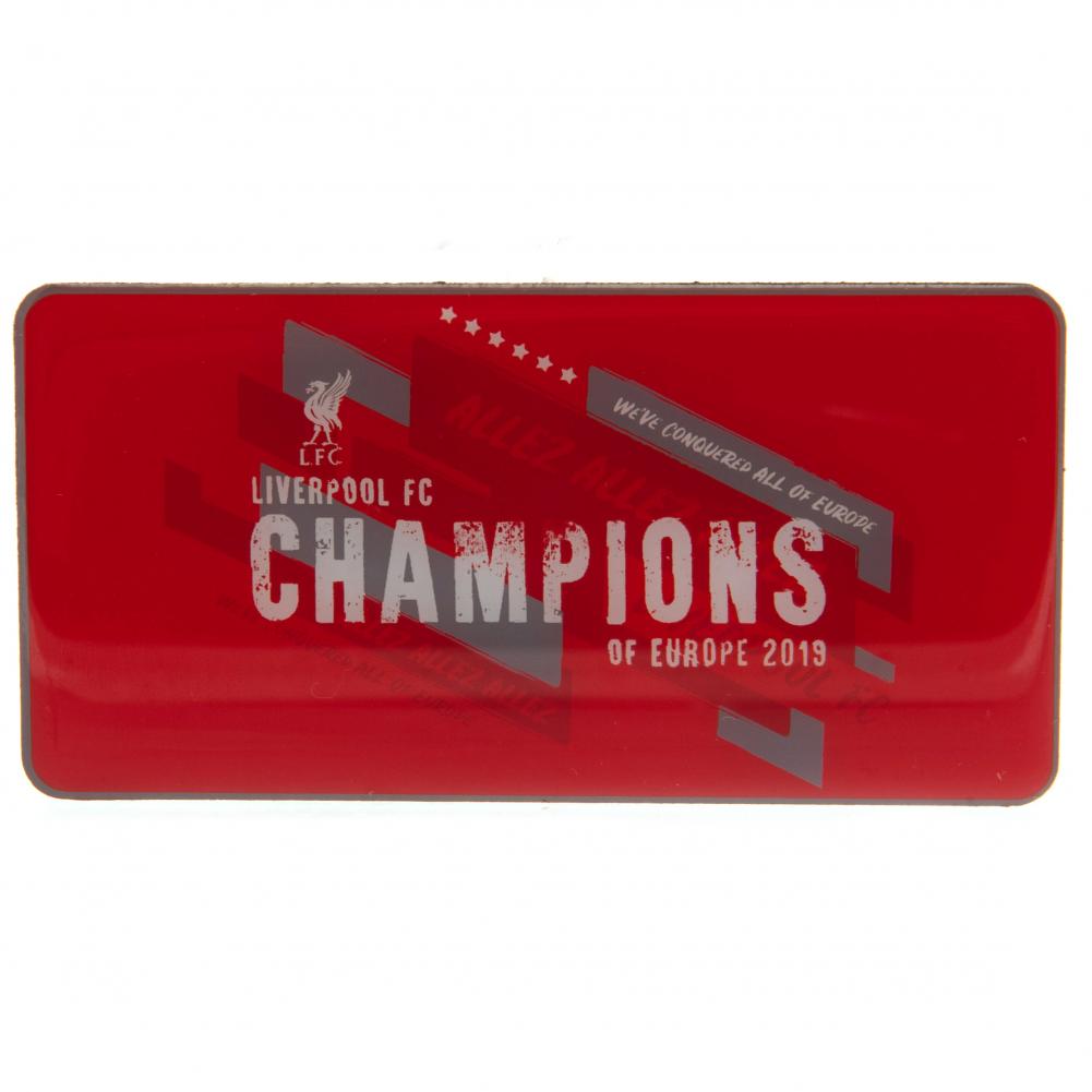 View Liverpool FC Champions Of Europe Fridge Magnet information