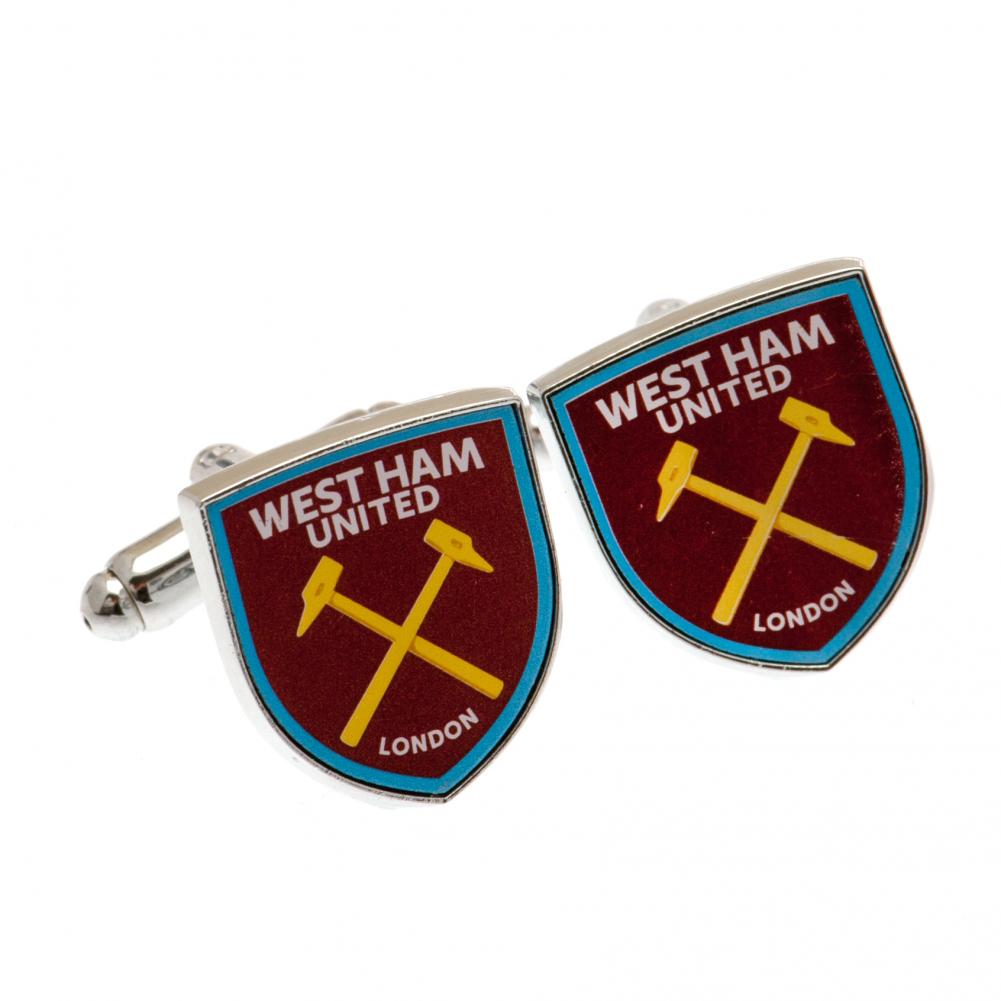 View West Ham United FC Cufflinks information