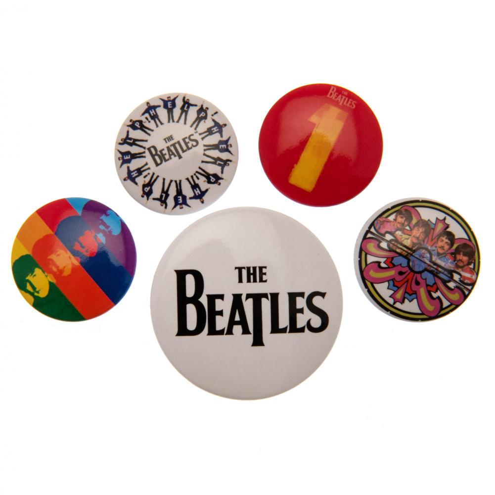 View The Beatles Button Badge Set BK information