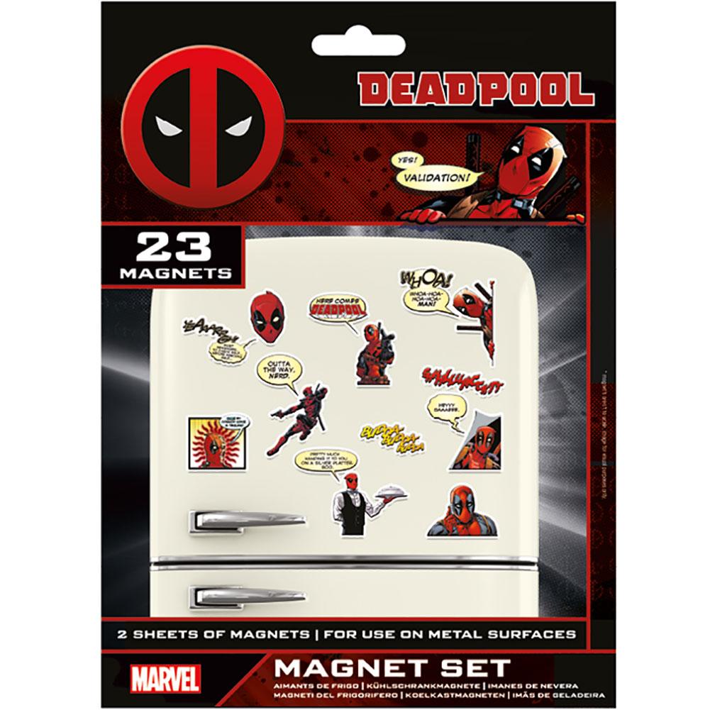 View Deadpool Fridge Magnet Set information