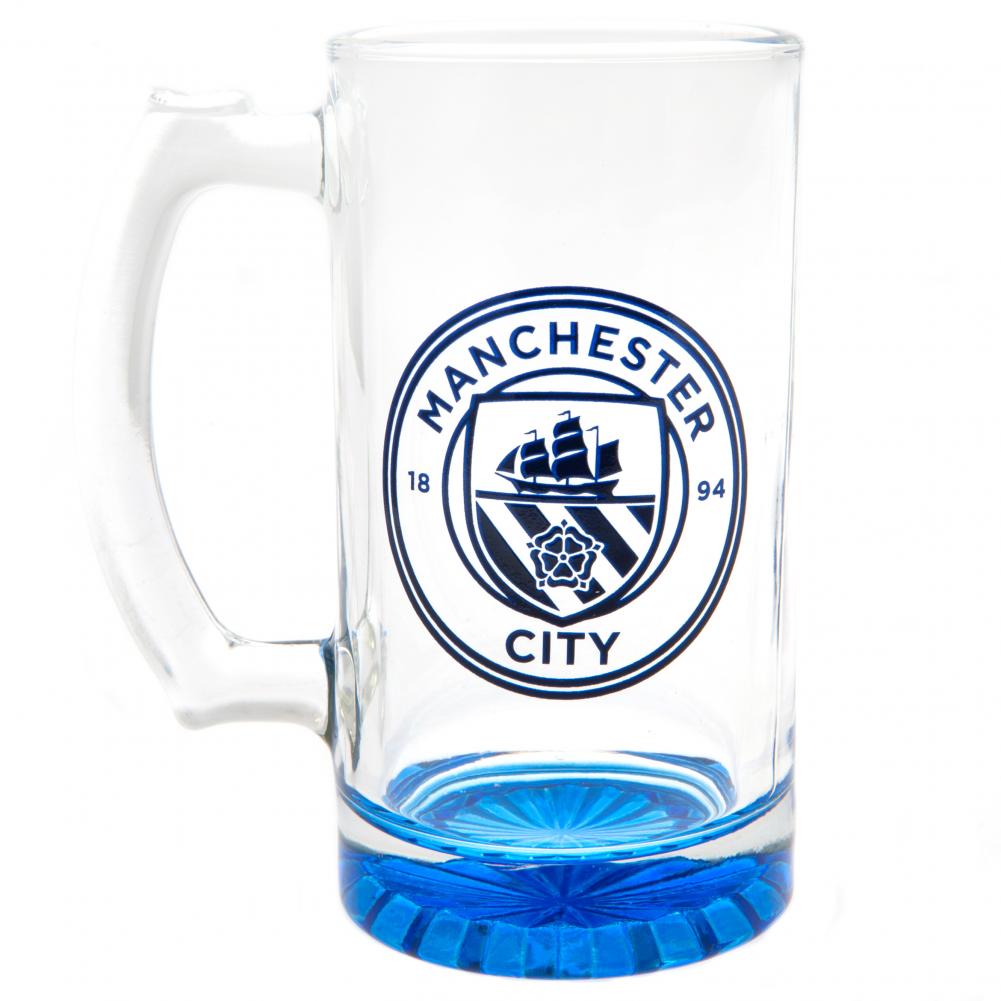 View Manchester City FC Stein Glass Tankard information