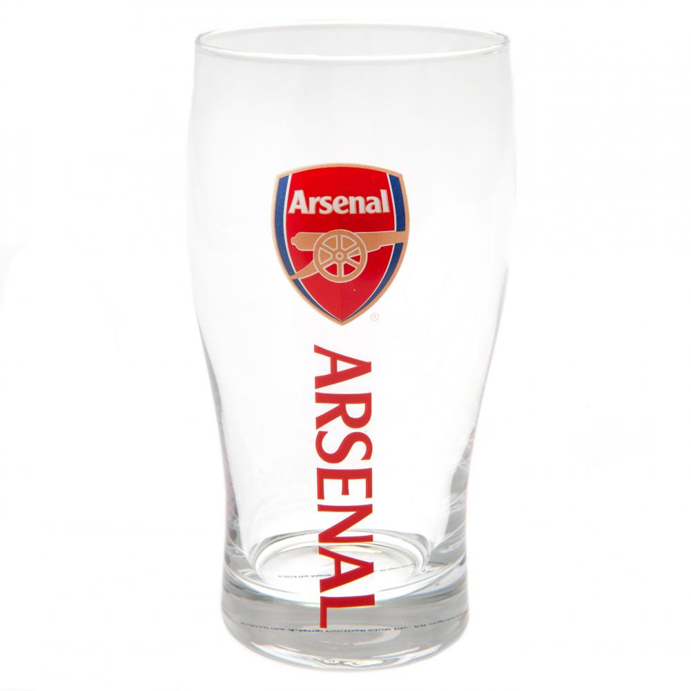 View Arsenal FC Tulip Pint Glass information