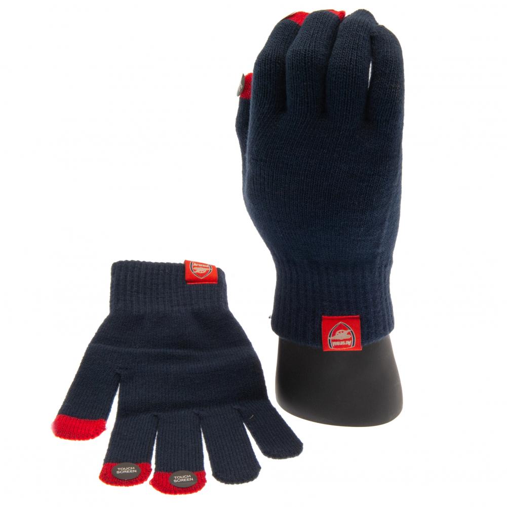 View Arsenal FC Knitted Gloves Adults information