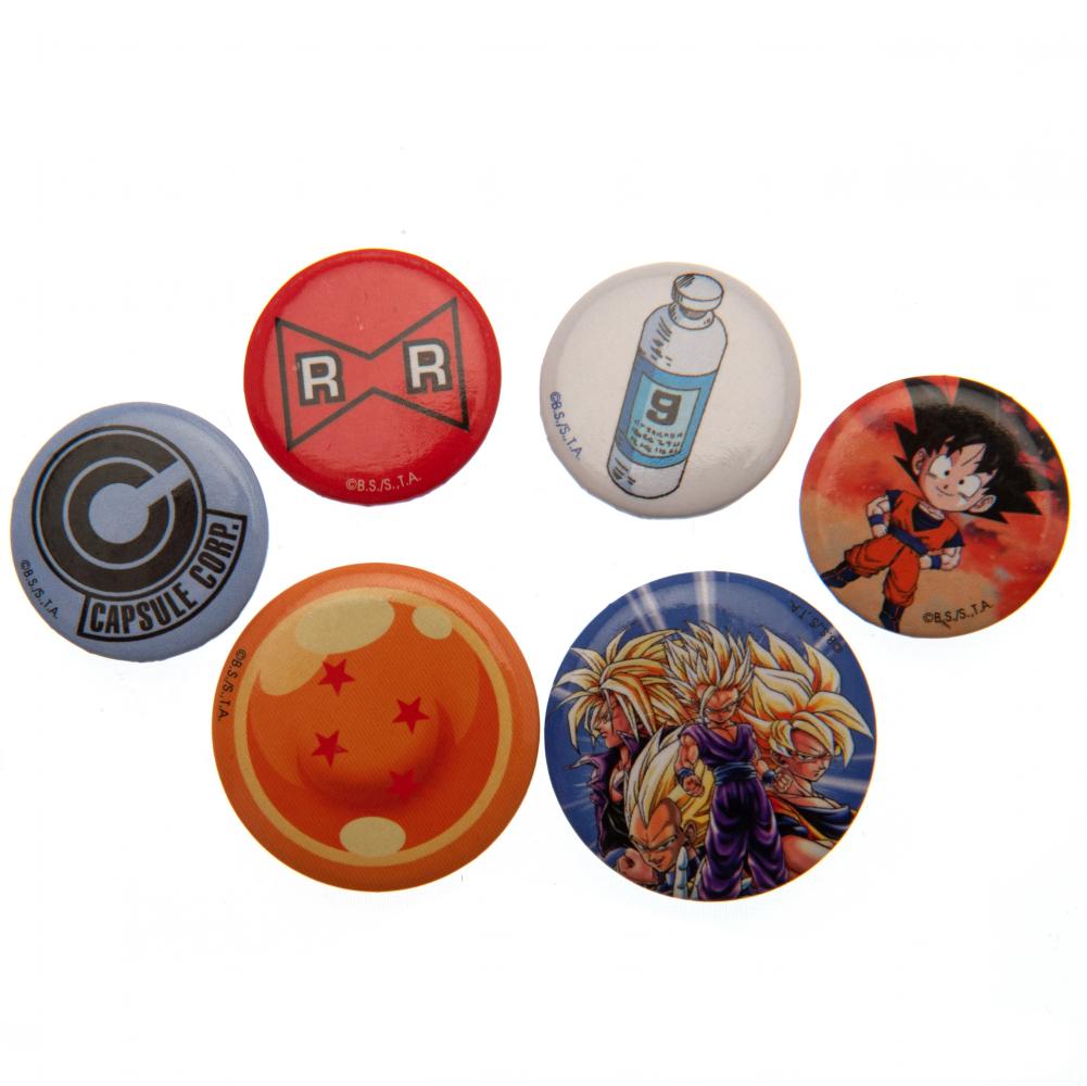 View Dragon Ball Z Button Badge Set information