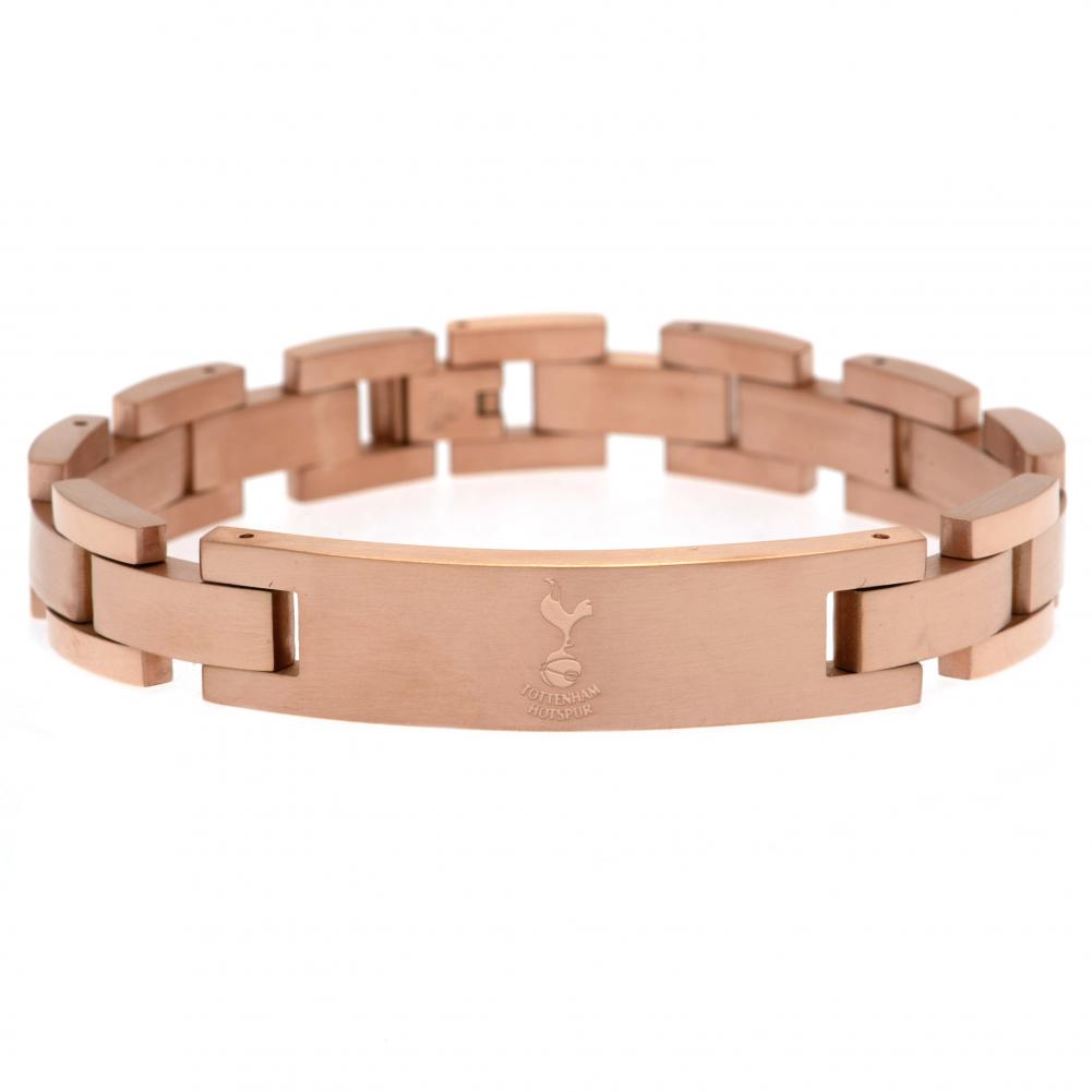 View Tottenham Hotspur FC Rose Gold Plated Bracelet information