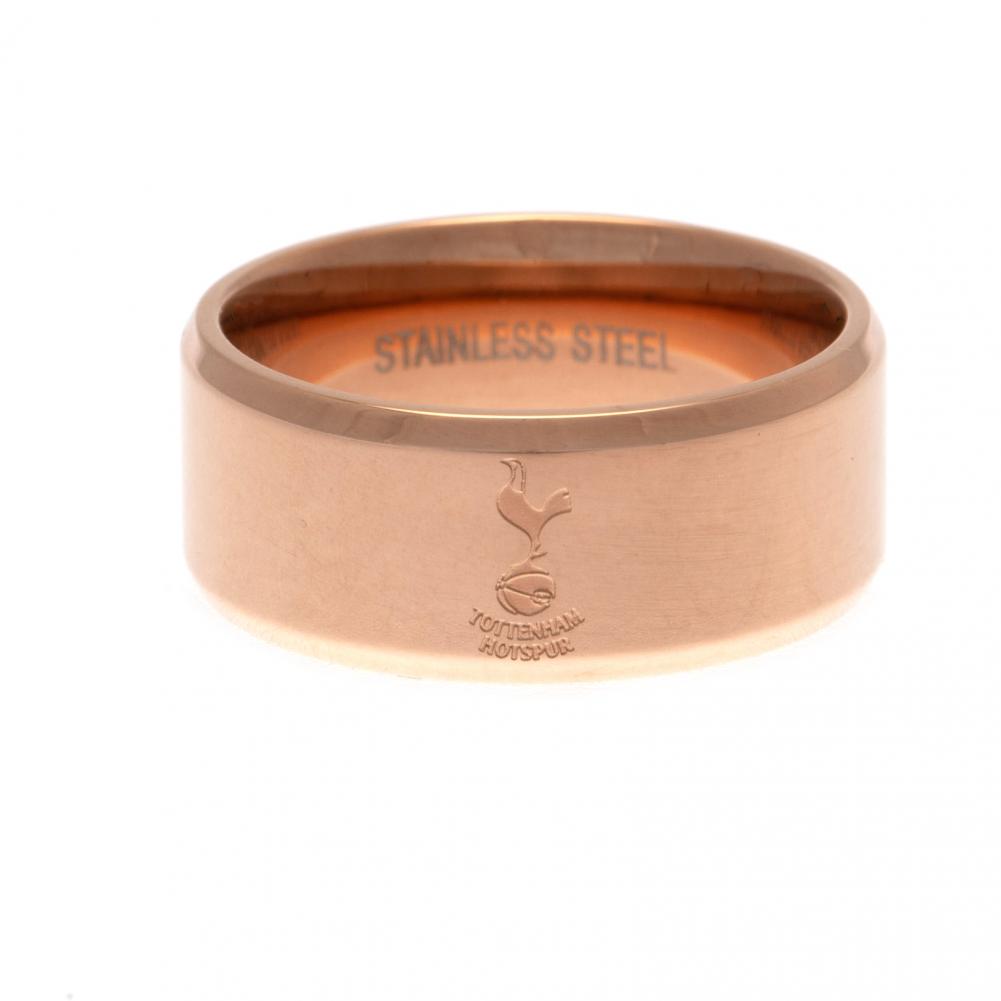 View Tottenham Hotspur FC Rose Gold Plated Ring Large information