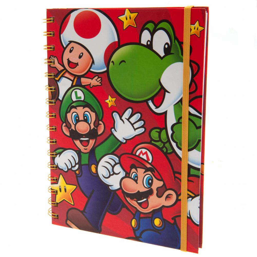 View Super Mario Notebook information