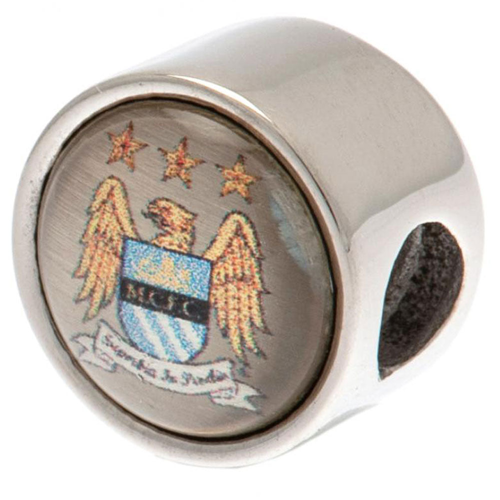 View Manchester City FC Bracelet Charm Crest information