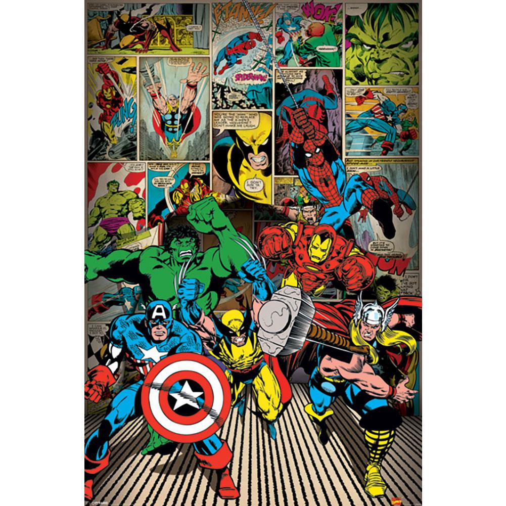 View Marvel Comics Poster Heroes 111 information