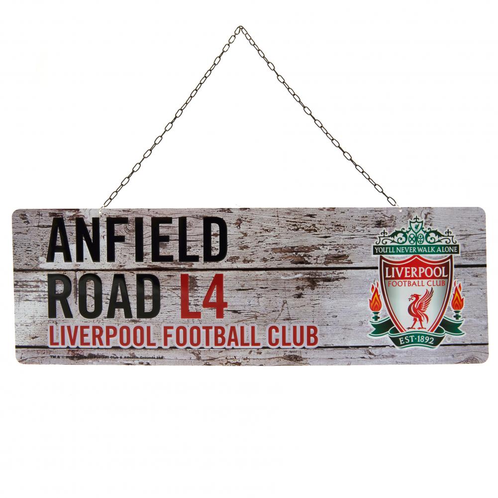 View Liverpool FC Rustic Garden Sign information