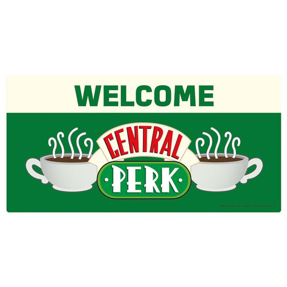 View Friends Metal Wall Sign Central Perk information