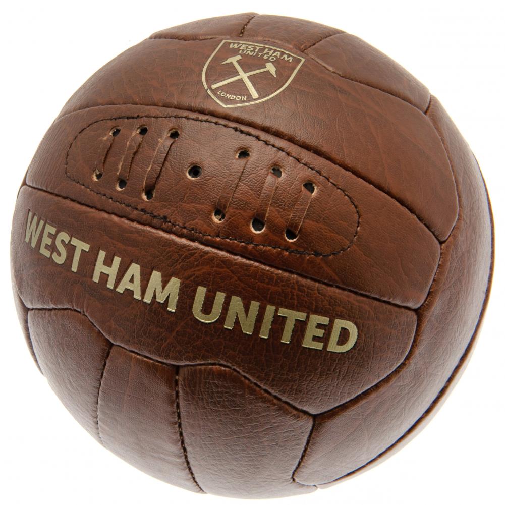 View West Ham United FC Faux Leather Football information