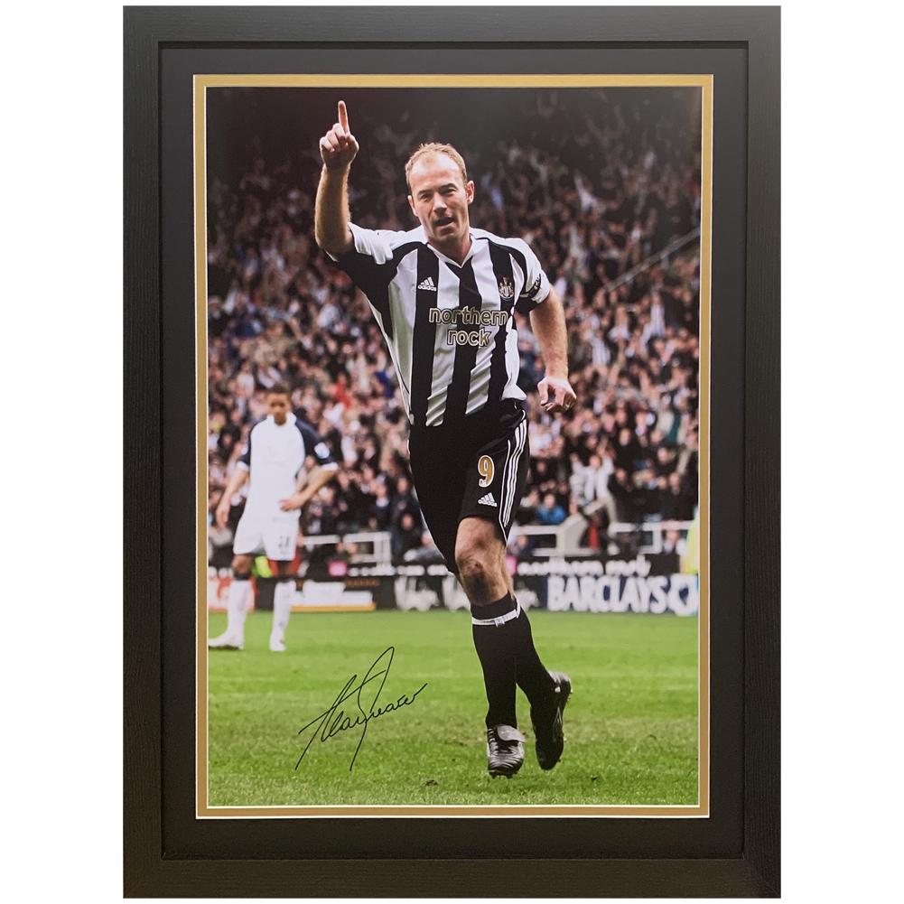 View Newcastle United FC Shearer Signed Framed Print information