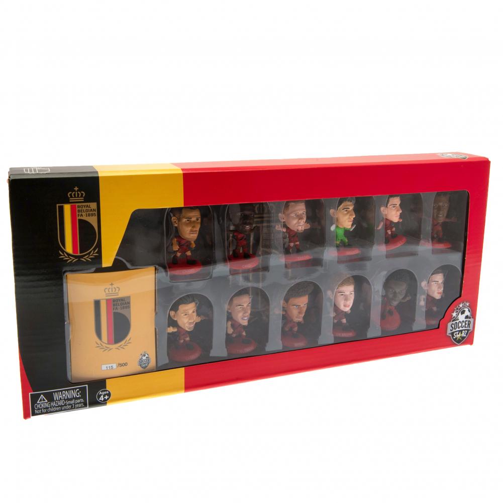 View Belgium SoccerStarz 12 Player Team Pack information