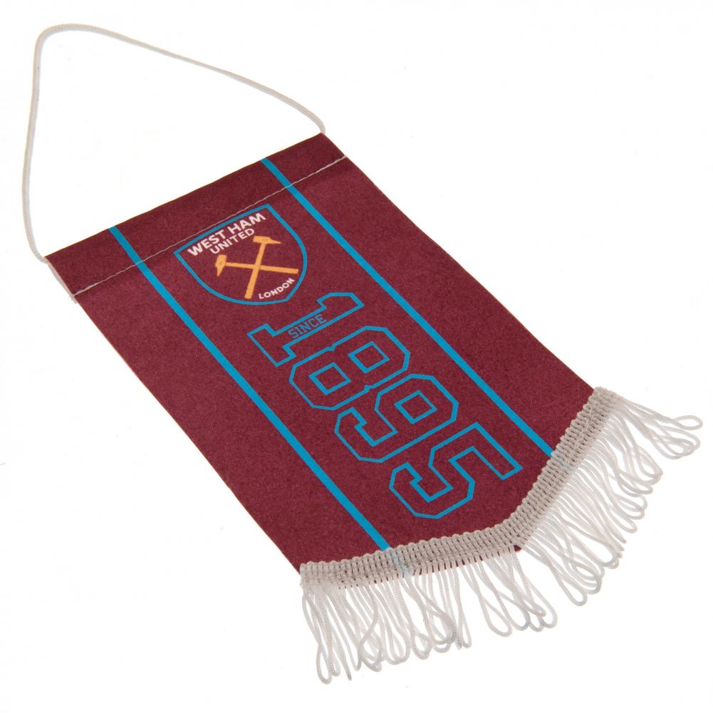 View West Ham United FC Mini Pennant SN information