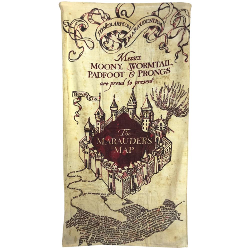 View Harry Potter Towel Marauders Map information