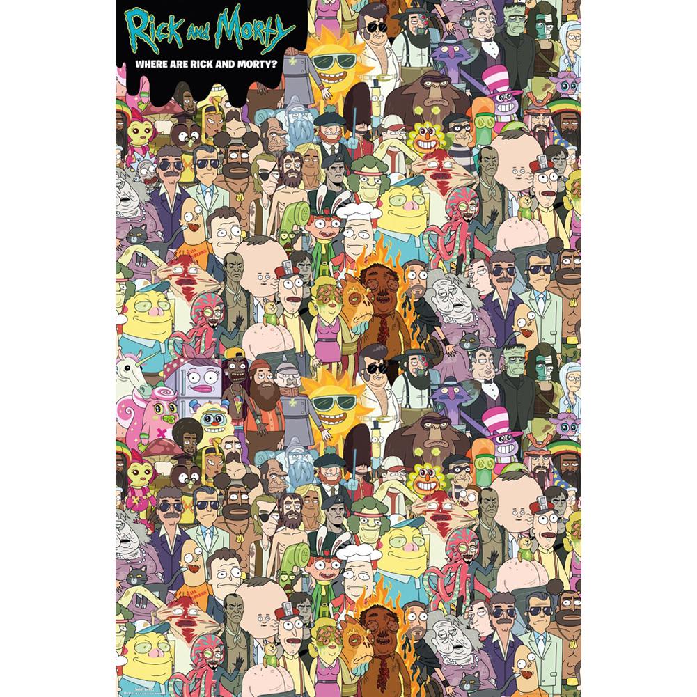 View Rick And Morty Poster Wheres Rick 244 information