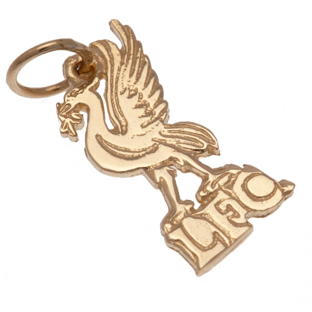 View Liverpool FC 9ct Gold Pendant Liverbird Small information