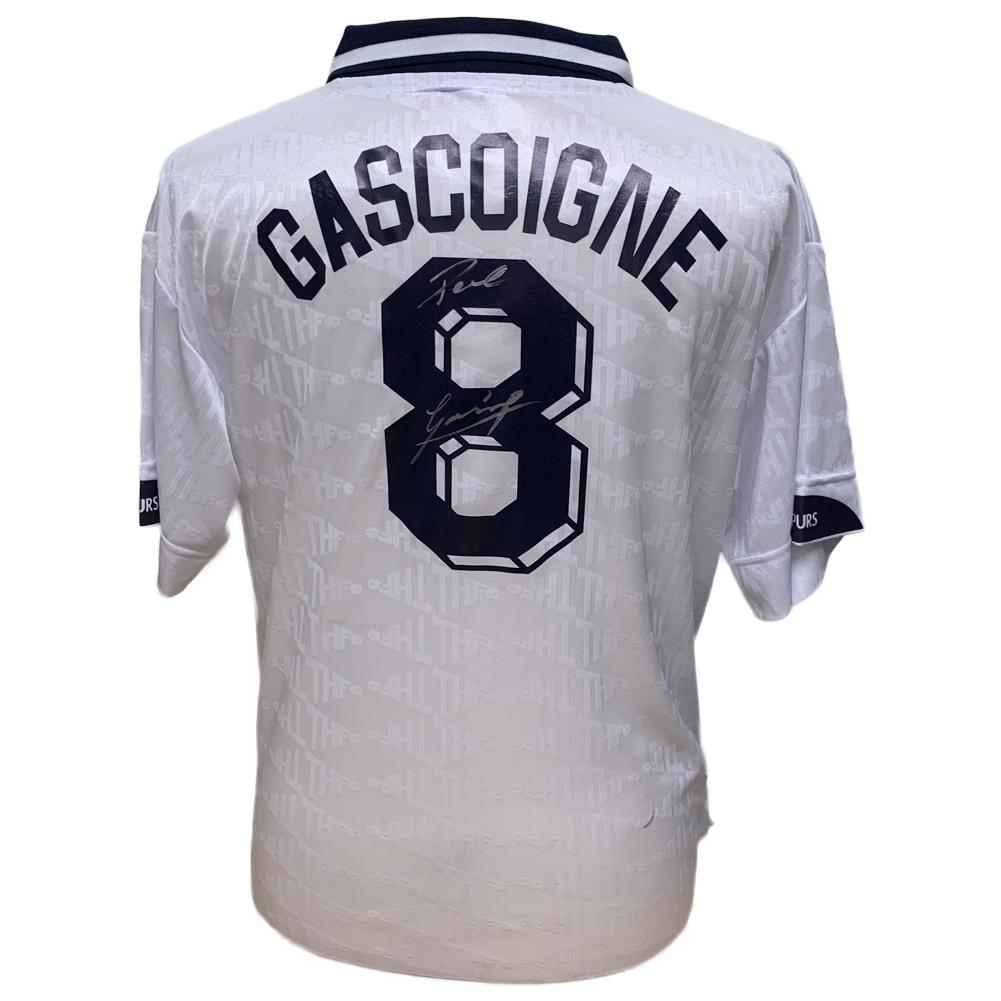 View Tottenham Hotspur FC Gascoigne Signed Shirt information