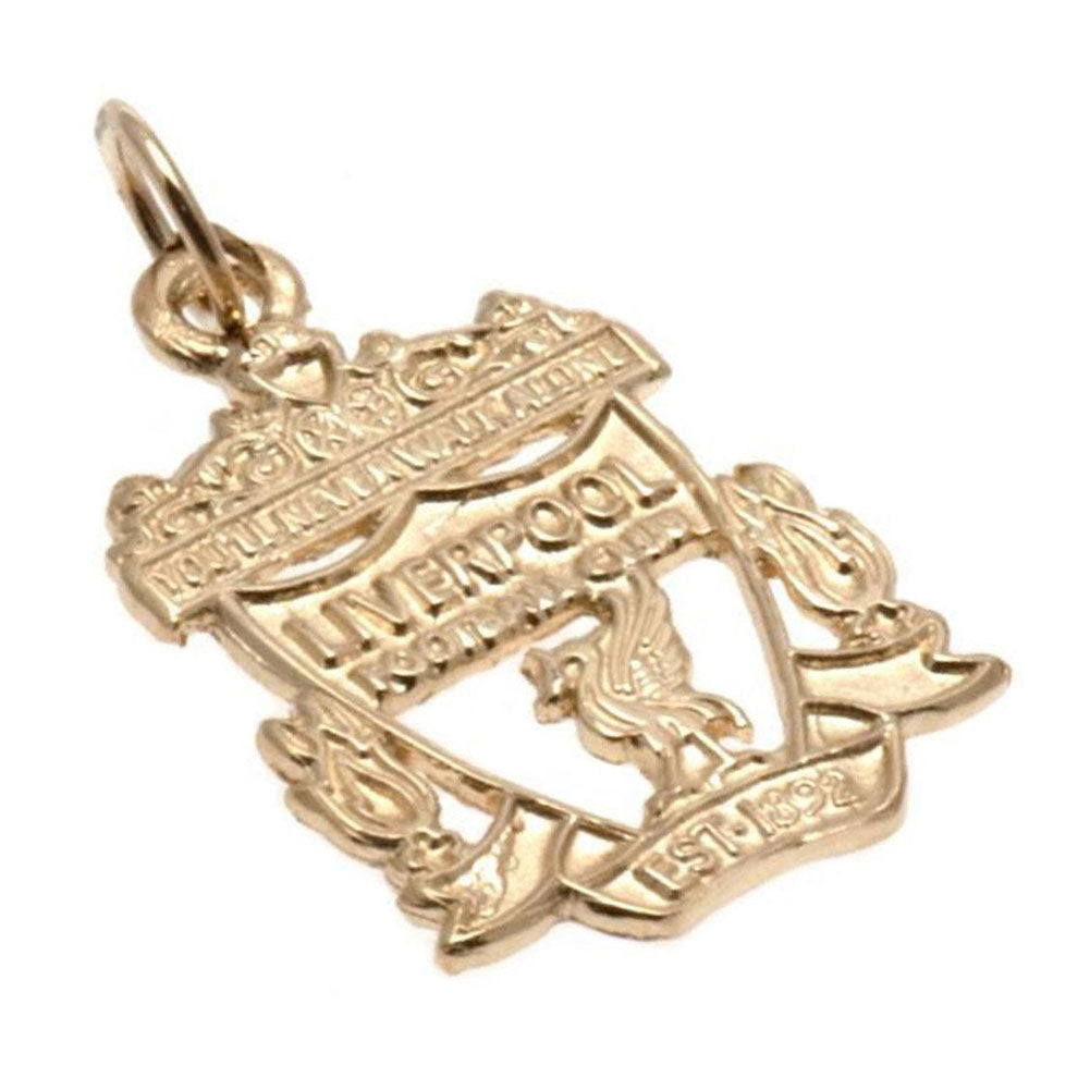 View Liverpool FC 9ct Gold Pendant Crest Small information