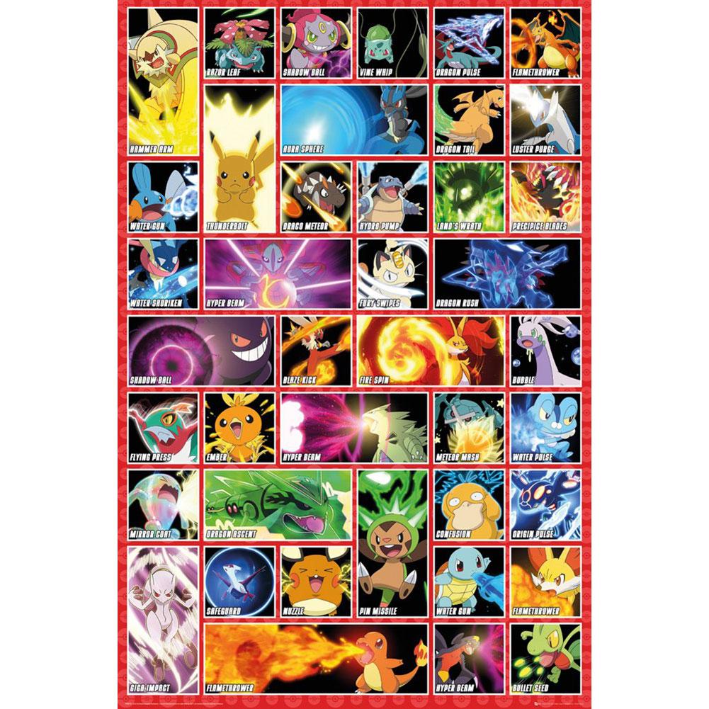 View Pokemon Poster Moves 97 information