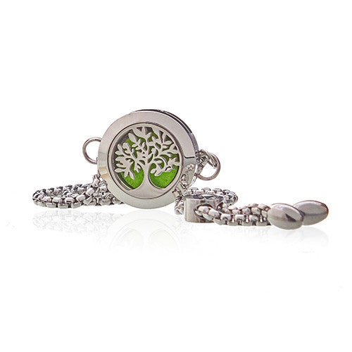 View Aromatherapy Jewellery Chain Bracelet Tree of Life 20mm information