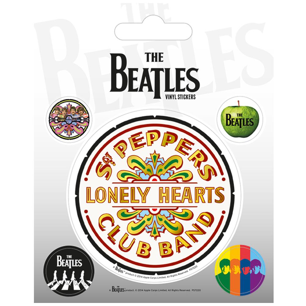 View The Beatles Stickers Sgt Pepper information