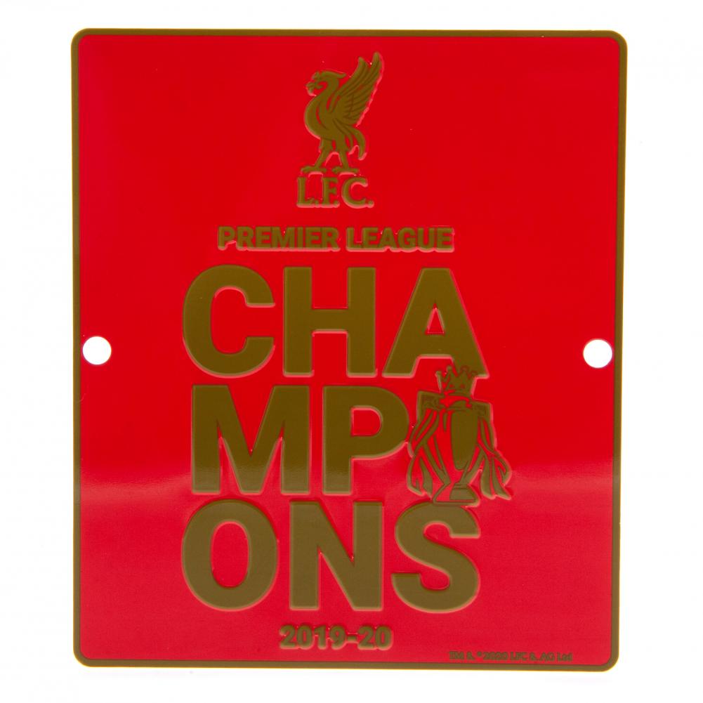 View Liverpool FC Premier League Champions Window Sign information