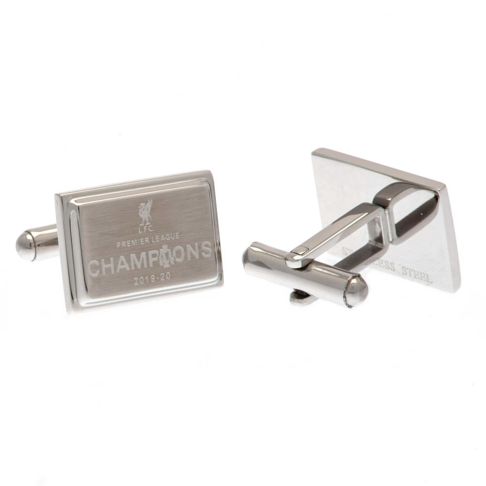 View Liverpool FC Premier League Champions Stainless Steel Cufflinks information