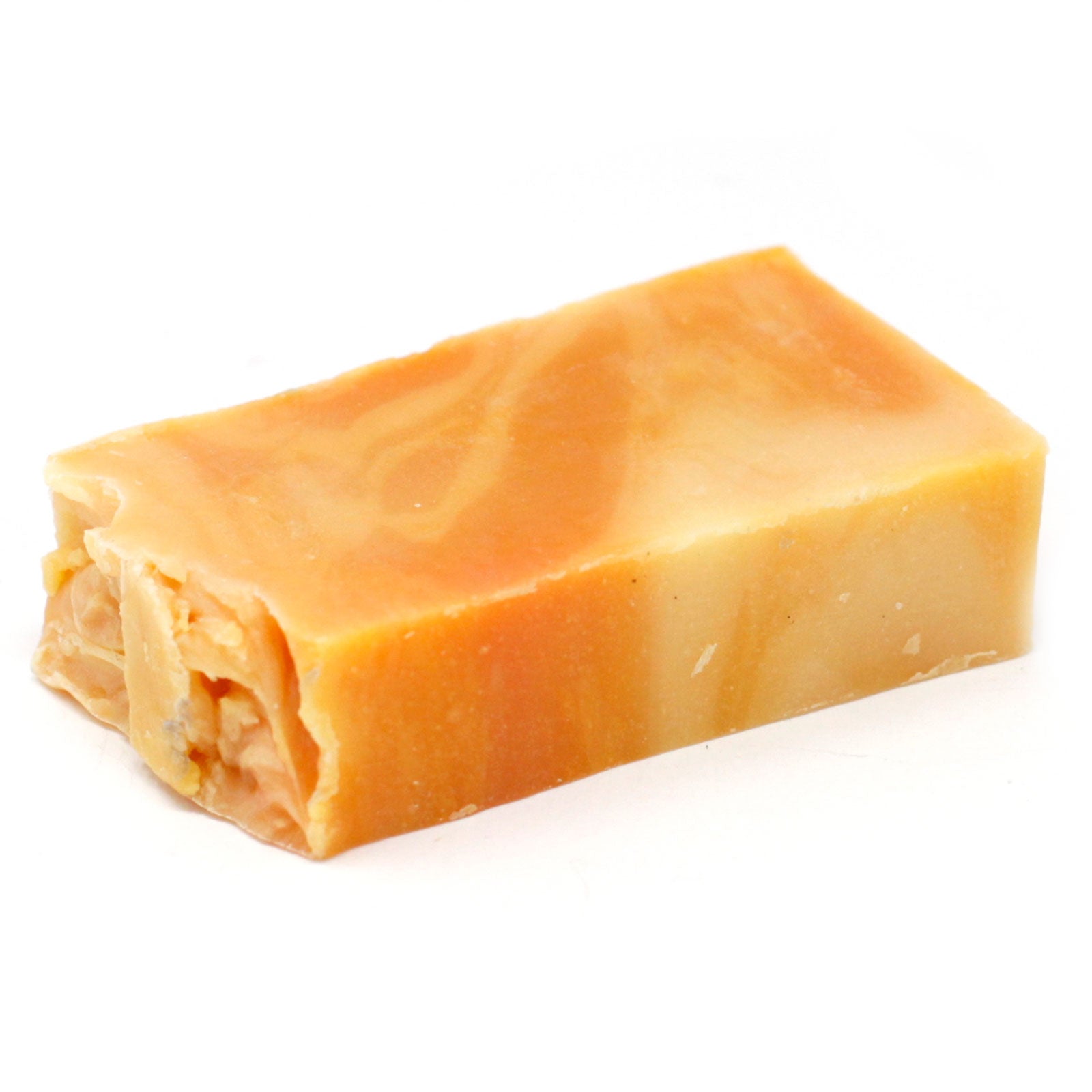 View Orange Olive Oil Soap SLICE approx 100g information