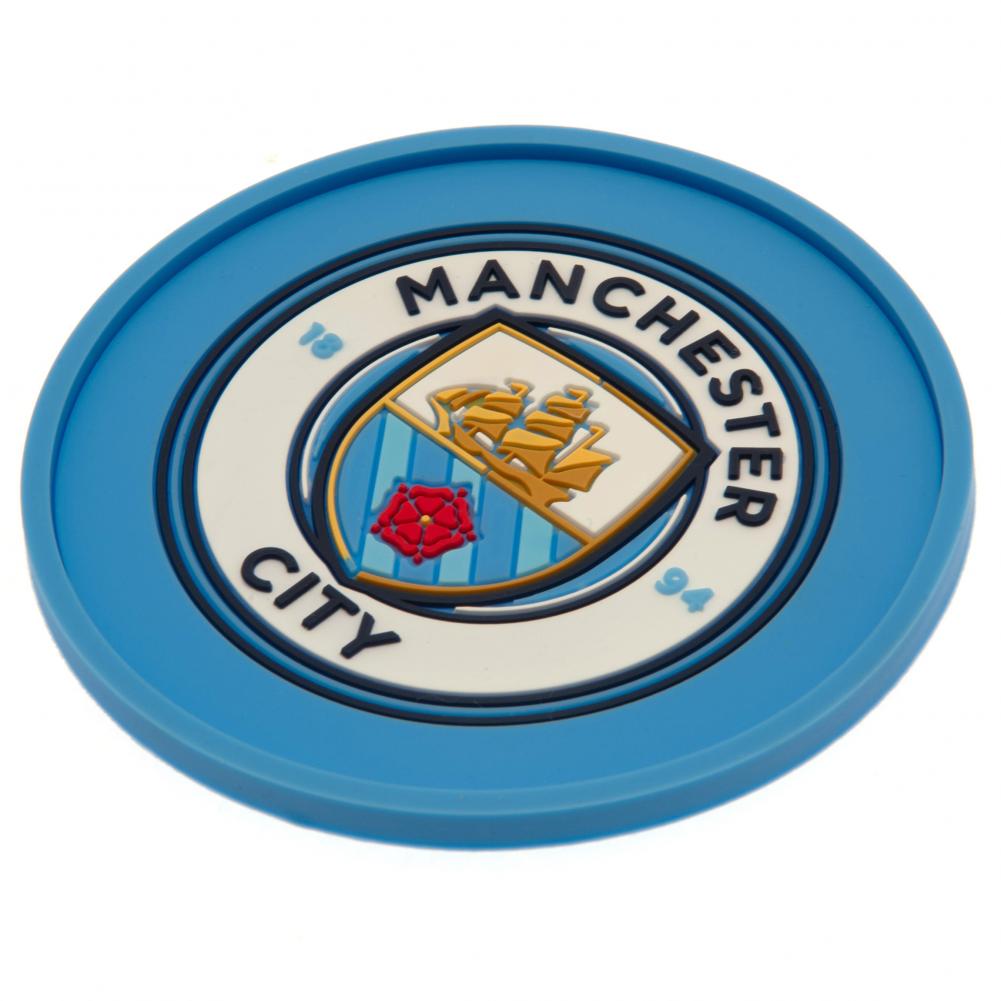 View Manchester City FC Silicone Coaster information