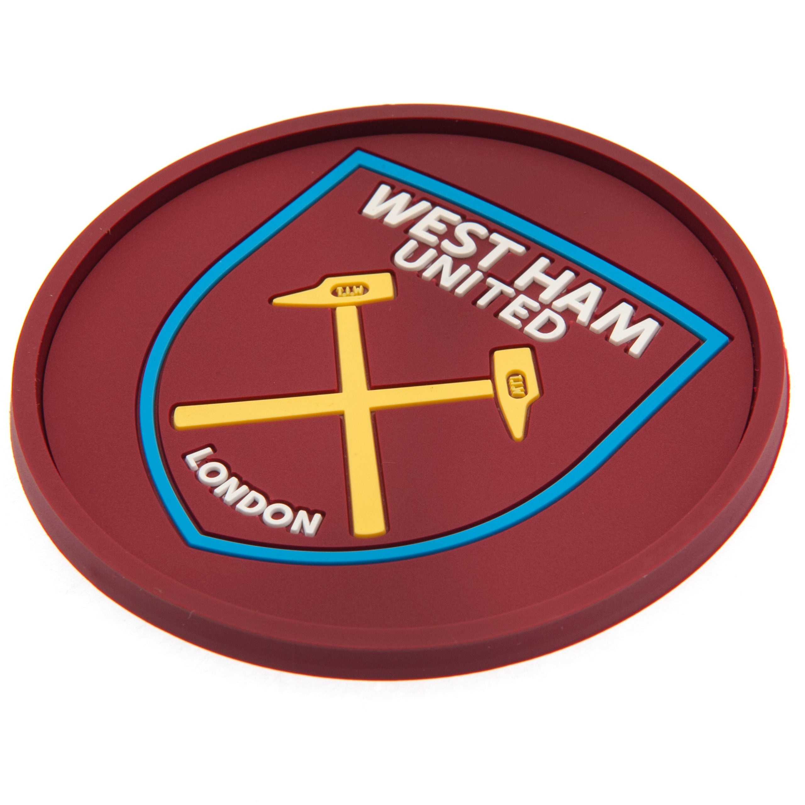 View West Ham United FC Silicone Coaster information