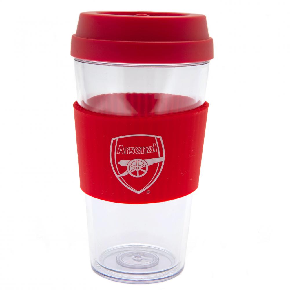 View Arsenal FC Clear Grip Travel Mug information